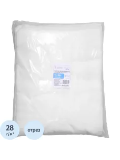 Марля медицинская отбеленная 10мx90см, отрез, пл. 28г, 5 шт/уп