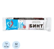 Бинт нестер. 7мх14см, Навтекс/Life  пл.32г 6498/8 ШК68168