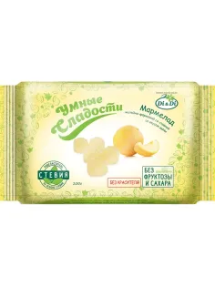 Мармелад Умные сладости Di&Di желейно-формовой со вкусом дыни,стевия,200г