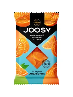 Мармелад жевательный Joosy Нева формовой со вкусом апельсина, 240г