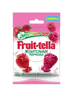 Мармелад жевательный Fruittella с фруктовым пюре, 36гx12шт/уп
