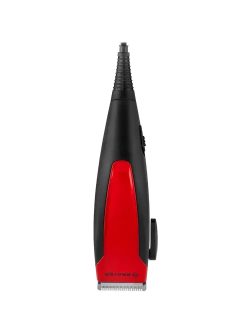 Машинка для стрижки BRAYER 3431BR сетевая. Мощ.15Вт. Стальные лезвия