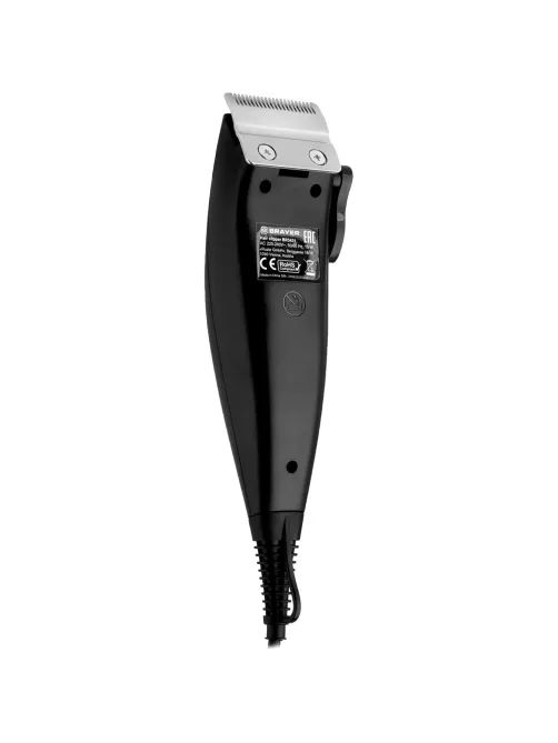 Машинка для стрижки BRAYER 3431BR сетевая. Мощ.15Вт. Стальные лезвия