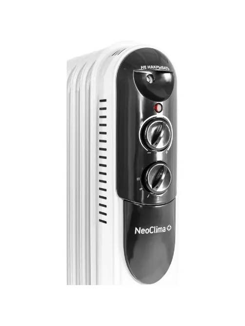 Радиатор Neoclima NC 9309 масляный 9 секций, 2,0 кВт