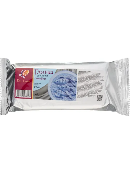 Глина для лепки голубая, 500 г 31С 1961-08