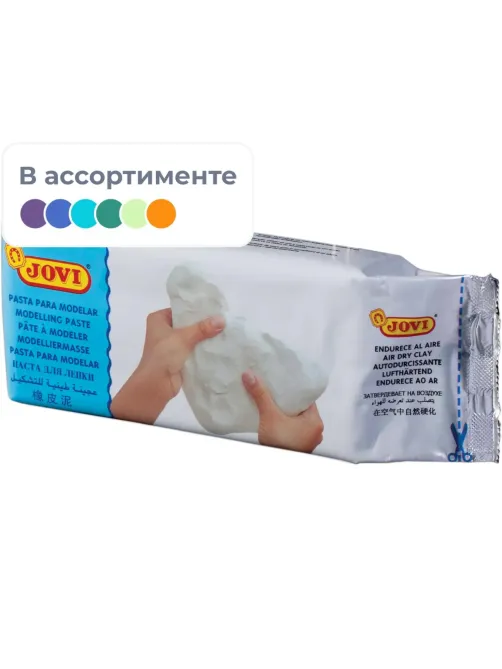 Паста для моделирования отвердевающая 250гр., JOVI, белая, 83