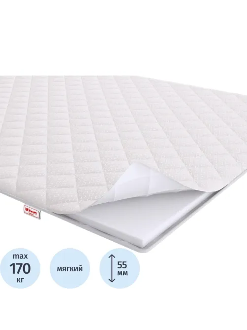 Матрас Топпер Комус Мебель SСH5 roll чехол eco 180х200х5,5