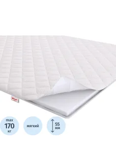 Матрас Топпер Комус Мебель SСH5 roll чехол eco 160х200х5,5