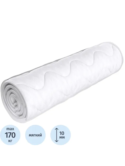 Матрас Топпер Комус Мебель AR01 roll 160х200х1