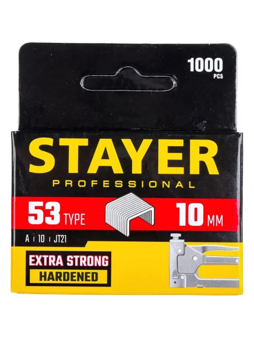 Скобы для степлера 10 мм тип 53 1000 шт STAYER 3159-10_z02