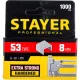 Скобы для степлера 8 мм тип 53 1000 шт STAYER 3159-08_z02