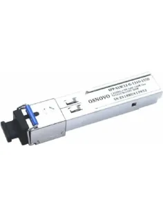 Трансивер SFP Osnovo SFP-S1SC12-G-1310-1550 до 3км, Tx:1310/Rx:1550, DDM