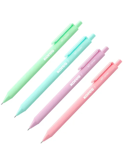 Карандаш механический KORES Soft Touch 0,5мм,3гр,пастел.цв.в асс 99253