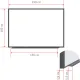 Доска магнитно-меловая 1-эл. Attache Loft 100x150 см черный