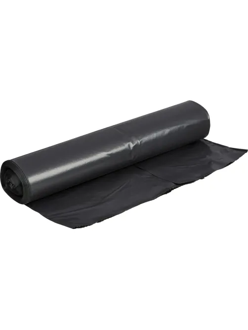 Мешки для мусора ПВД 260л 110мкм 10шт/рул черные 90x140см Luscan