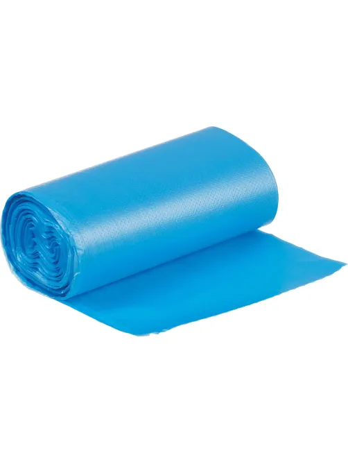 Мешки для мусора ПНД 30л 12мкм 30шт/рул синие 50x60см Luscan