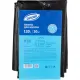 Мешки для мусора ПВД 120л 55мкм 10шт/уп черные 70x110см Luscan