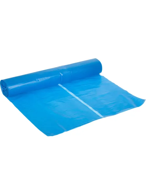 Мешки для мусора ПВД 120л 50мкм 10шт/рул синие 70х110см Luscan