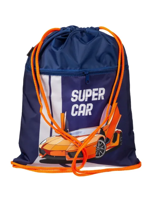 Мешок для обуви Комус Класс Super car  330x420 мм, карман, МО-20-2