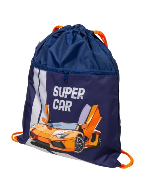 Мешок для обуви Комус Класс Super car  330x420 мм, карман, МО-20-2
