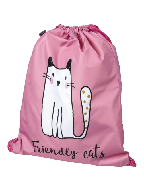 Мешок для обуви Комус Класс Friendly cats 360x470 мм, Мо-26-1