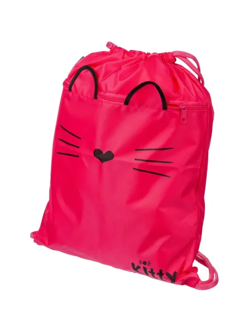 Мешок для обуви Комус Класс Kitty, МО-26-2, 360x470 мм, карман