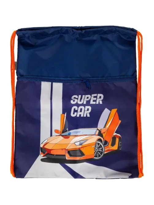 Мешок для обуви Комус Класс Super car  330x420 мм, карман, МО-20-2