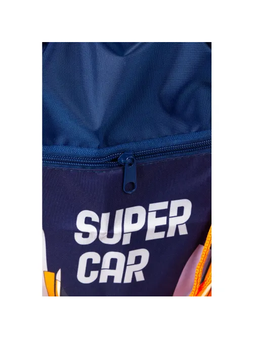 Мешок для обуви Комус Класс Super car  330x420 мм, карман, МО-20-2