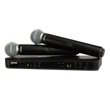 Радиосистема Shure BLX288E/B58-M17,2-х канальн, с двумя ручн передатчиками