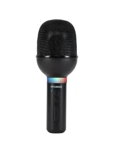 Микрофон Hyundai H-MIC101, черный, беспроводной