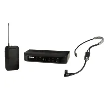 Радиосистема Shure BLX14E/BLX14E/SM35-M17, с головным микрофоном