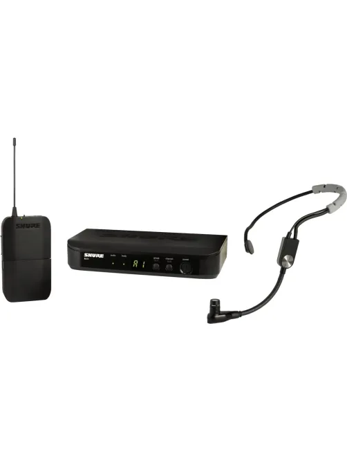 Радиосистема Shure BLX14E/BLX14E/SM35-M17, с головным микрофоном