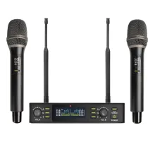 Радиосистема Axelvox DX800FK, 2-х канальная, 2 ручных мкф