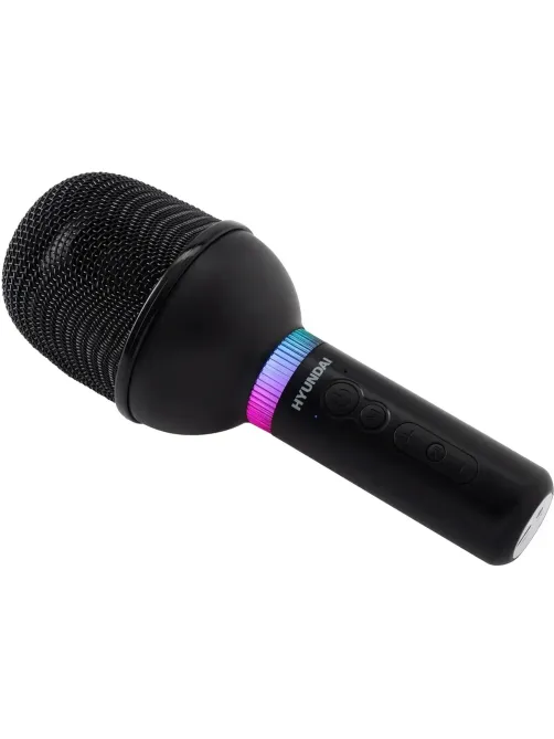 Микрофон Hyundai H-MIC101, черный, беспроводной