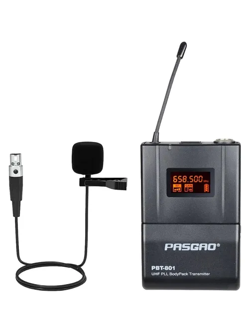 Радиосистема Pasgao PAW-900/PBT-801, 1 канальная, 1 петличн мкф