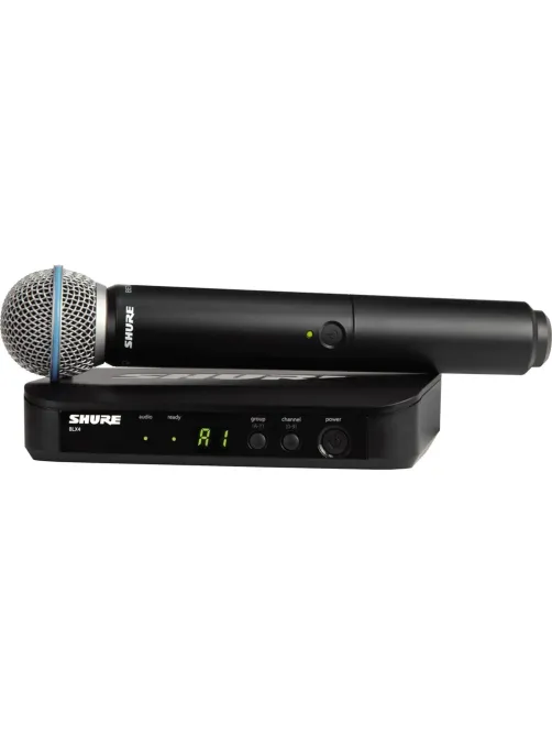 Радиосистема Shure BLX24E/B58-M17, 1-каналь,с капсюлем динамич мкф BETA 58