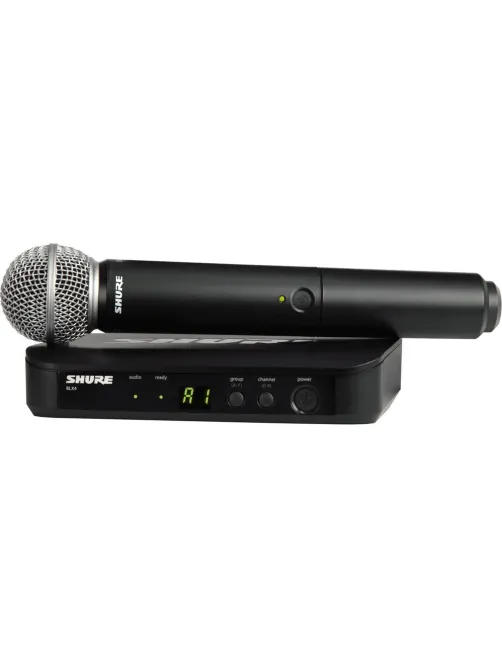 Радиосистема Shure BLX24E/SM58-M17, одноканальная с ручным передатчиком