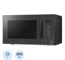 Микроволновая печь Samsung (MS23T5018AC/BW) 23л. 800Вт антрацит