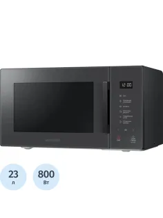 Микроволновая печь Samsung (MS23T5018AC/BW) 23л. 800Вт антрацит