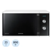 Микроволновая печь Samsung MS23K3614AW/BW, 800Вт, 23л, белый
