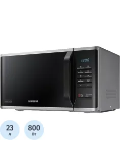 Микроволновая печь Samsung (MS23K3513AS/BW) 23л. 800Вт нержавеющая сталь