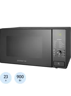 Микроволновая печь Polaris PMO 2303DG RUS, с грилем, 23 л