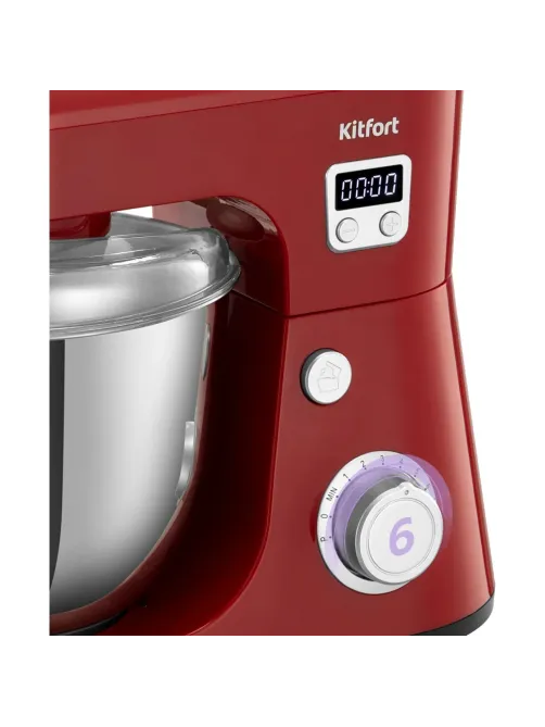 Миксер KITFORT КТ-1308-5,планетарный, красный