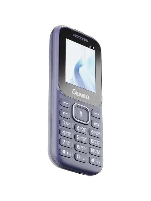 Мобильный телефон Olmio A14 (синий)