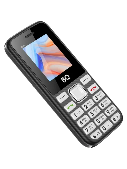 Мобильный телефон BQ 1860 Gem Black (чёрный) (без СЗУ)
