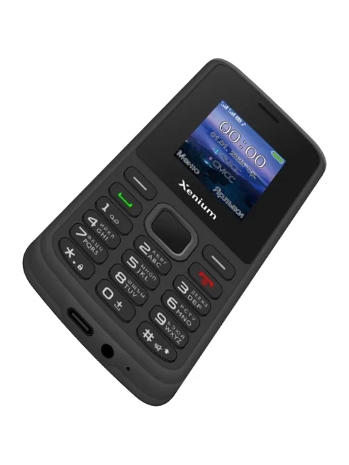 Мобильный телефон Xenium X175 черный 2Sim 1.8 128x160 Nuc