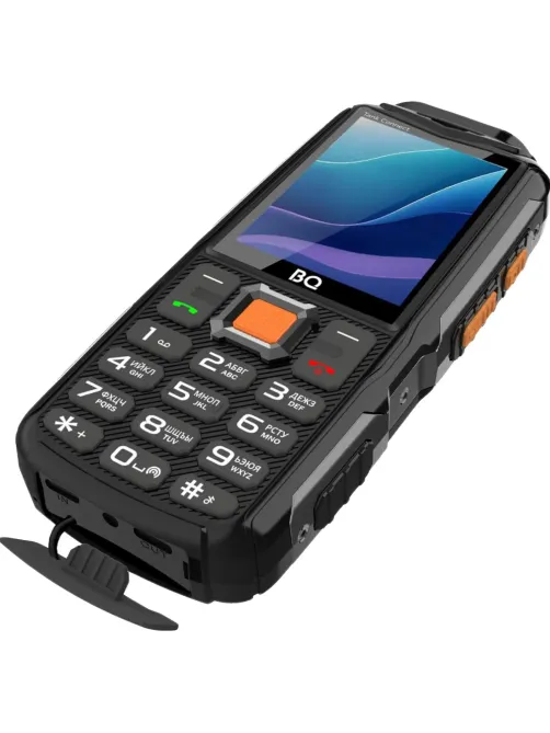 Мобильный телефон BQ 2430L Tank Connect Black+Gunmetal