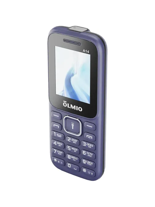Мобильный телефон Olmio A14 (синий)