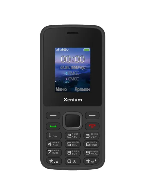 Мобильный телефон Xenium X175 черный 2Sim 1.8 128x160 Nuc