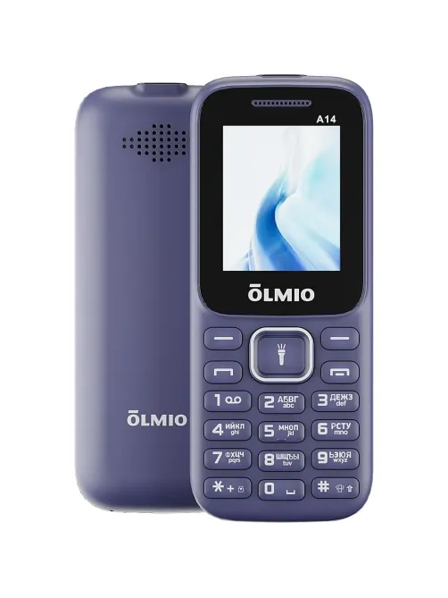 Мобильный телефон Olmio A14 (синий)